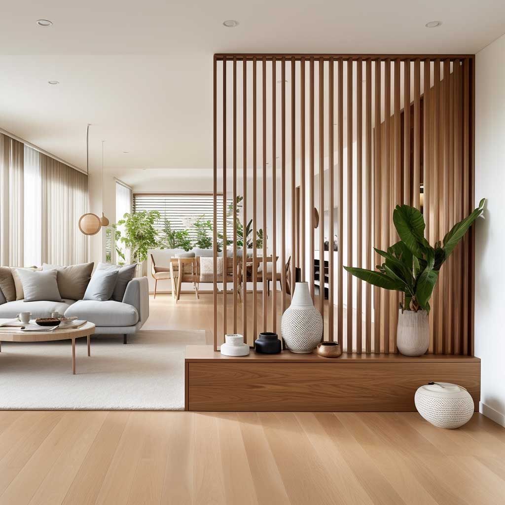 Lattice Carved Room Partition