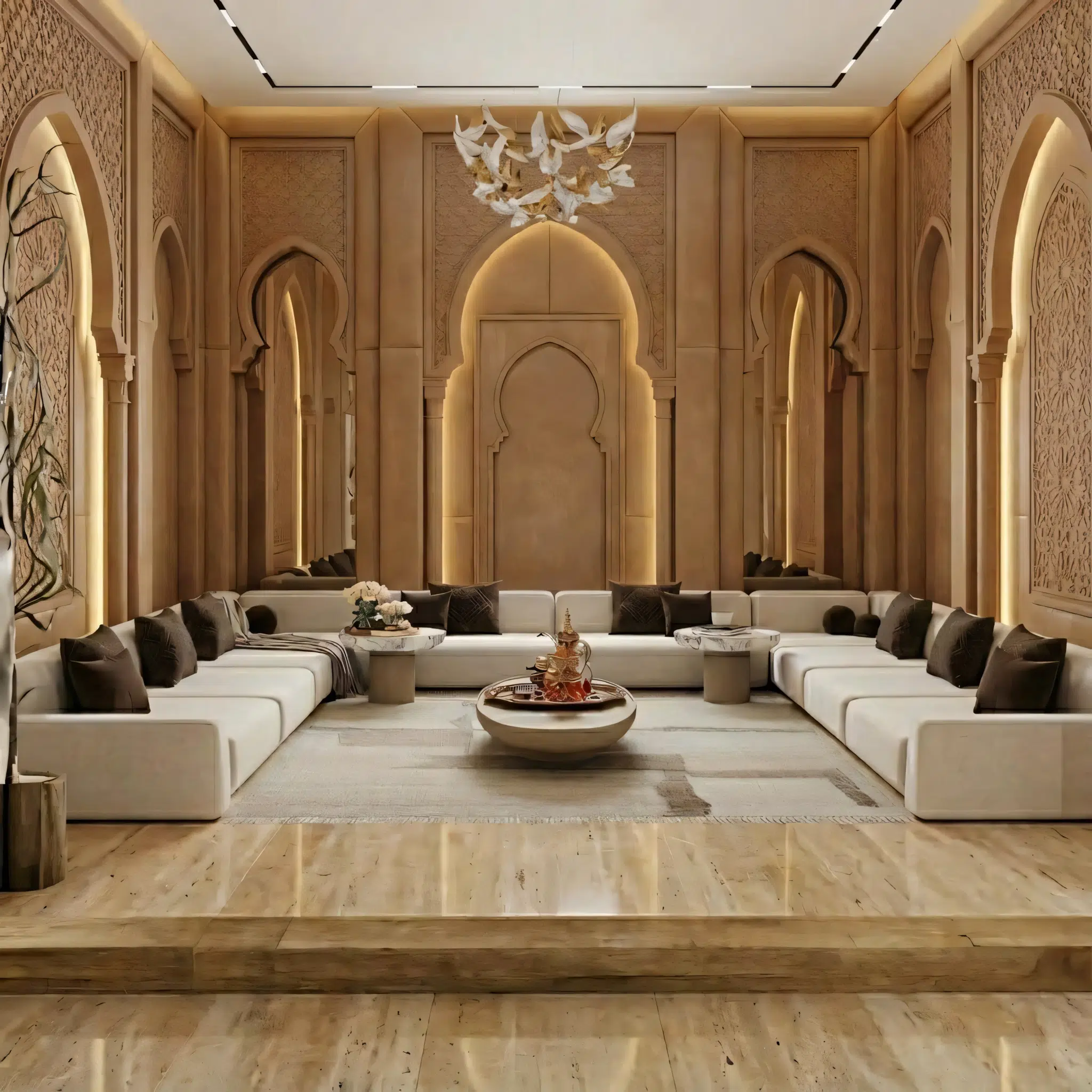 The Arcyon Royal Low-Profile Arabic Majlis Seating Sofa