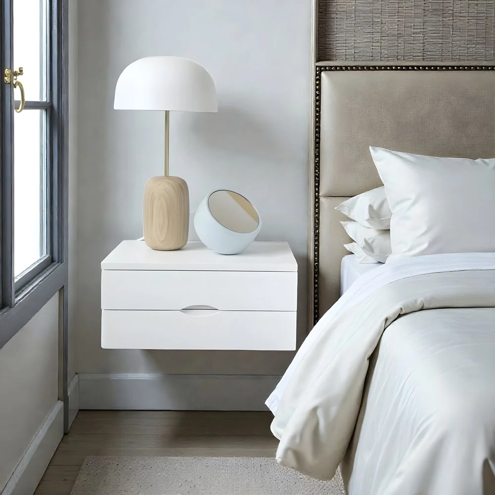Vapor Floating Bedside Table
