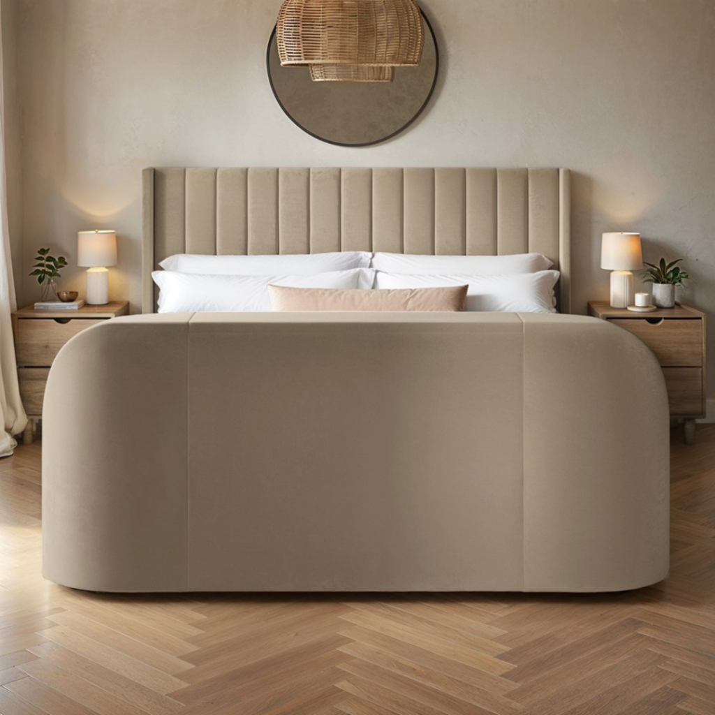 Premium Smart TV Bed with Integrated Motorized Lifter