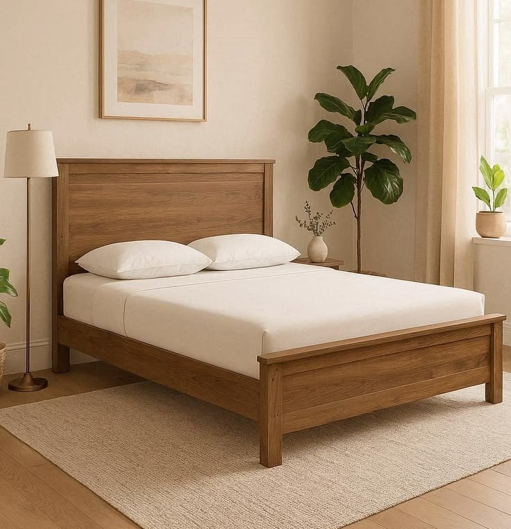 Heritage Oak Timber Bed