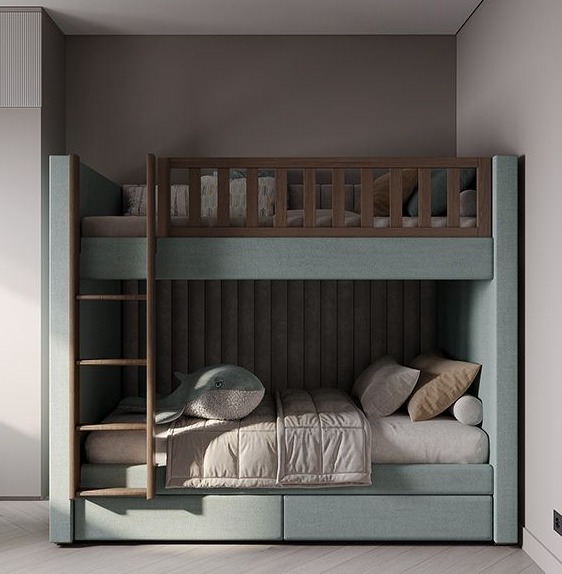 Serene Upholstered Bunk