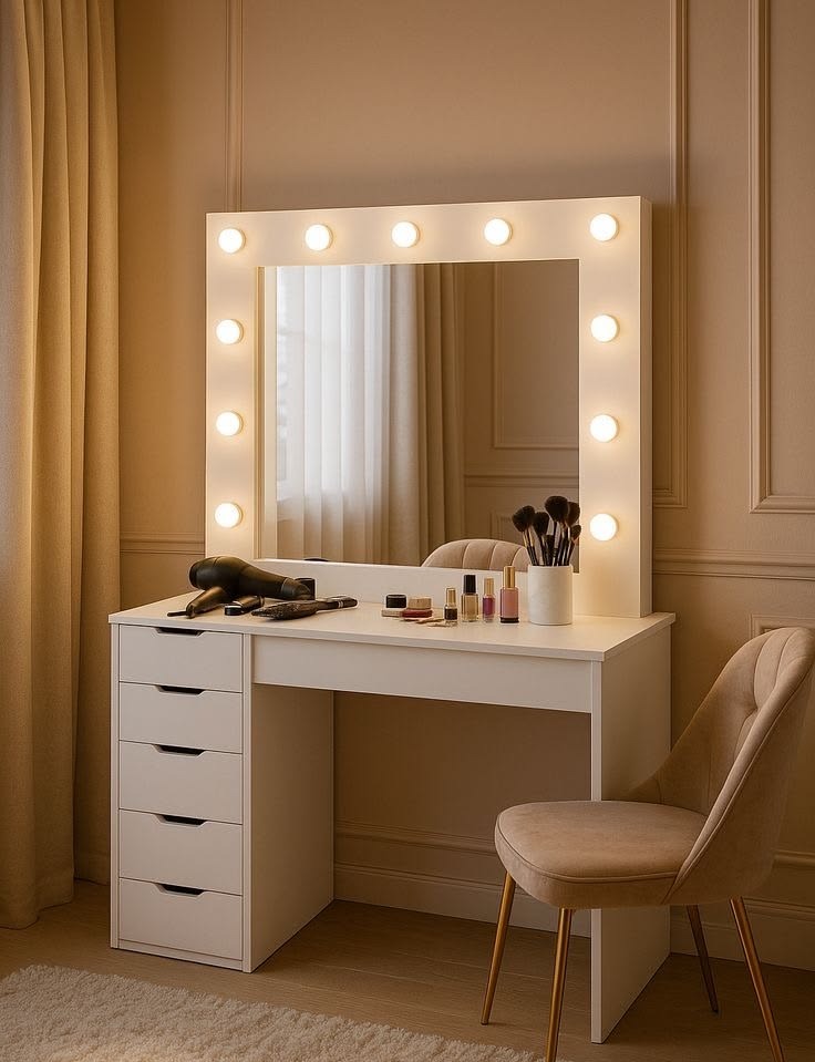 Hollywood Glamour Vanity Set