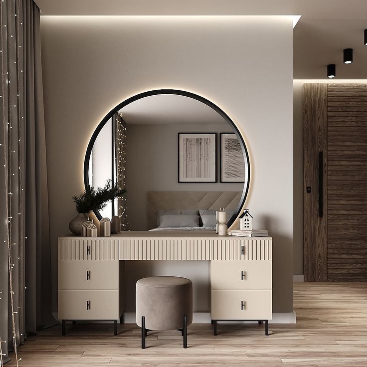 Aura Fluted-Detail Vanity Suite