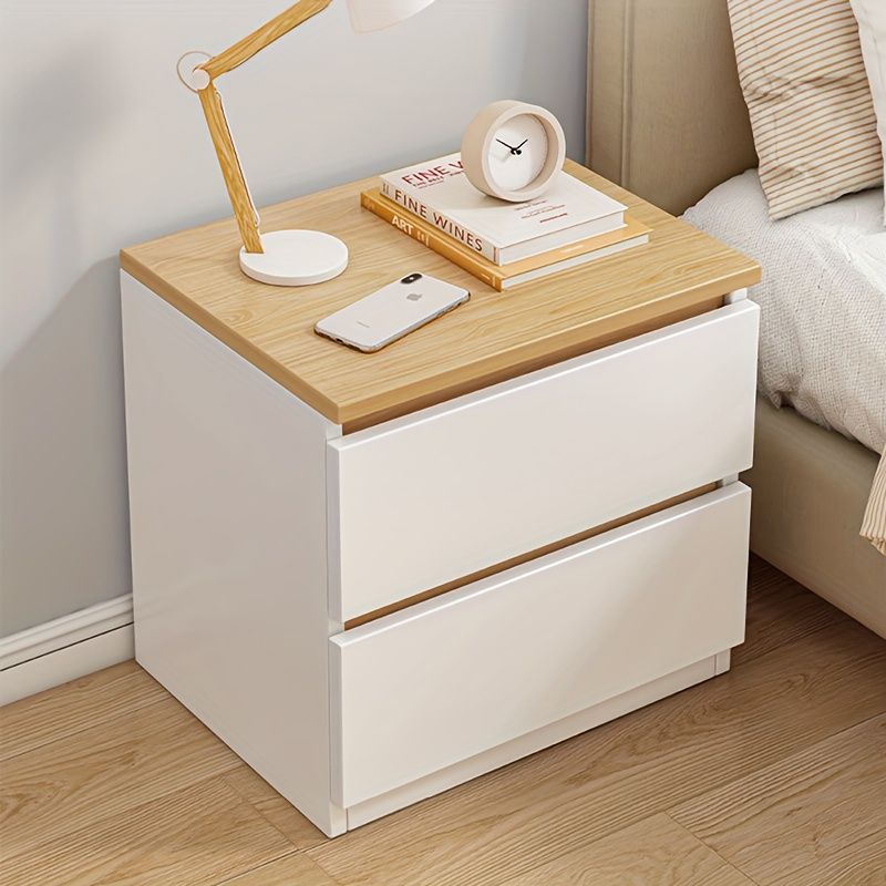 Nordic Oak-Top Nightstand